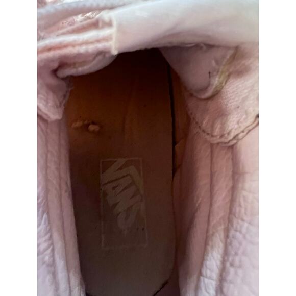 Vans Off the Wall Canvas Tennis Shoe Dusty Pink Women's 7 - Picture 10 of 13
